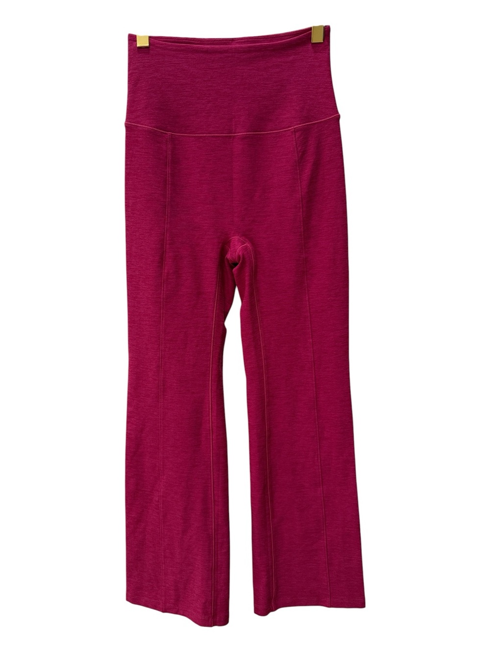 Beyond Yoga Spacedye Pintuck Kick Flare High Waisted Pants